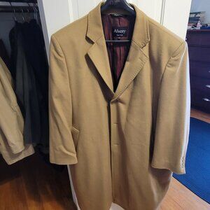 Camel hair overcoat